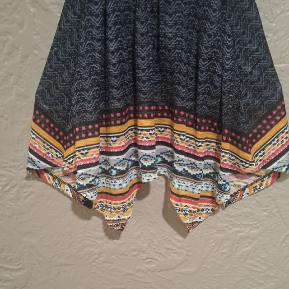 Crave Fame Black and Orange Camisole with Embroidered Neckline Size S - Picture 7 of 12